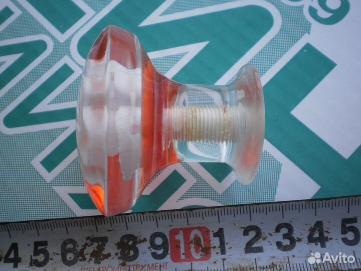 Ручка дверная - СССР оргстекло цветы Ручка кпп