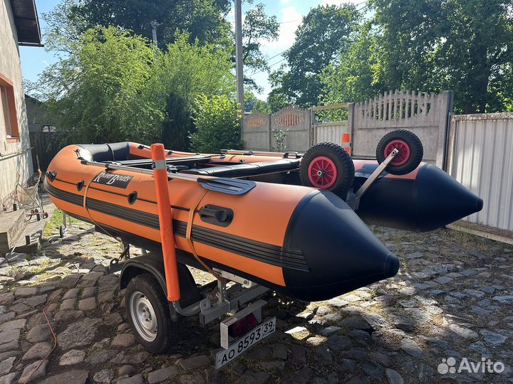 Комплект: Лодка мотор прицеп эхолот
