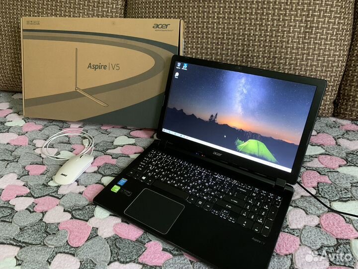 Ноутбук Acer Aspire V5/Core i5/nvidia 750M