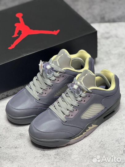 Кроссовки Nike PSG x Air Jordan 5 Low (Арт.56281)