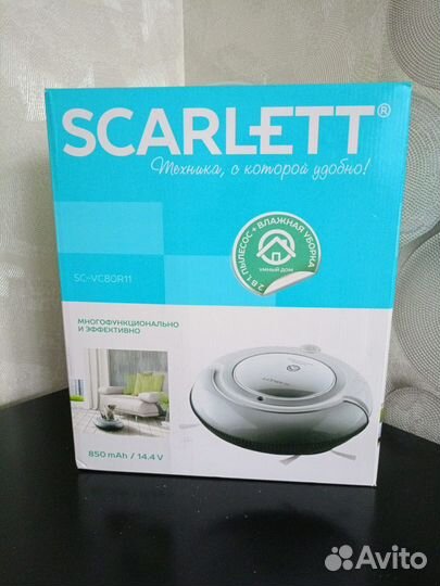 Scarlett робот пылесос