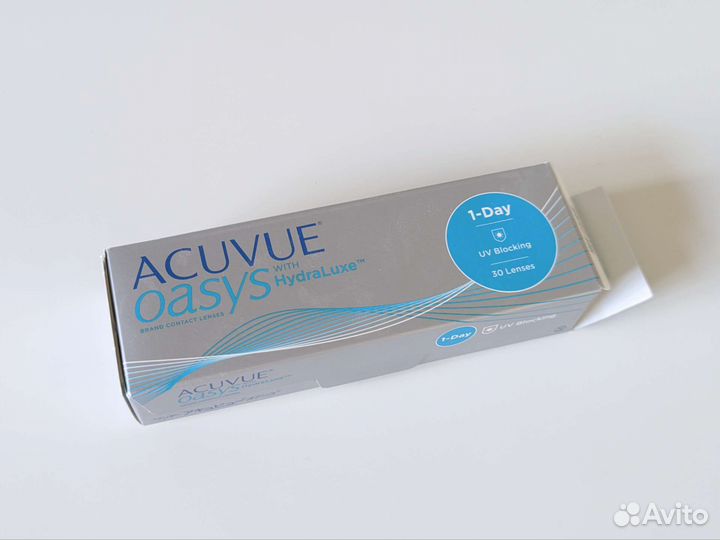 Линзы контактные Acuvue Oasys 1 Day. D - 1,25