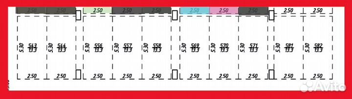Арендный бизнес - 20 машино-мест оптом