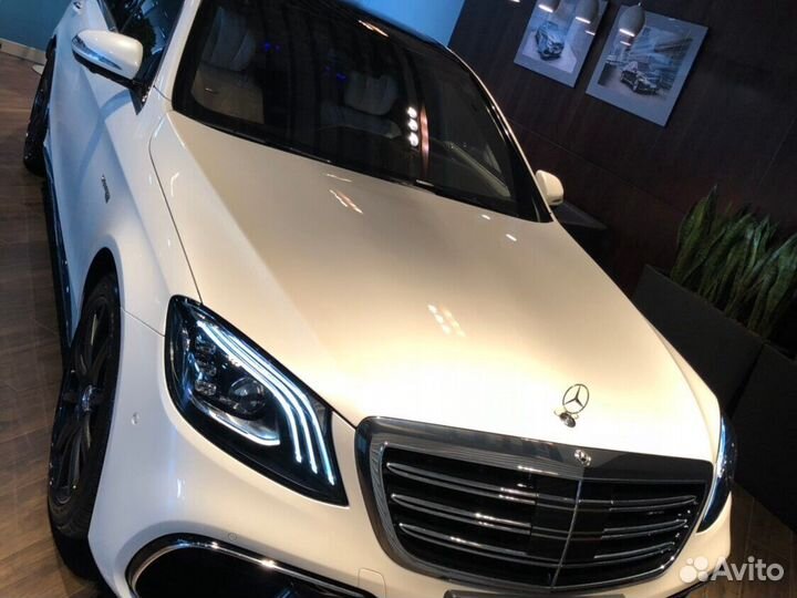 Фары Mercedes w222 рестайлинг