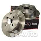 KD0027 Диск торм. toyota corolla (e12) 02-07 зад.(d258mm)