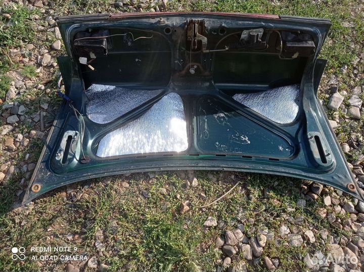 Крышка багажника на ваз 2110 зеленый цвет бу