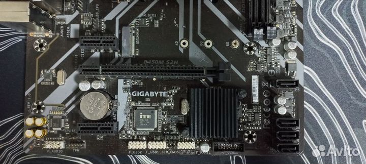 Материнская плата gigabyte b450m s2h AM4