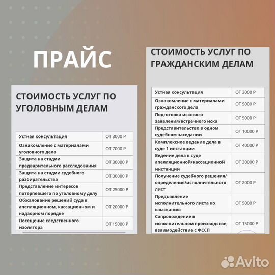 Адвокат/Юрист по семейному праву, разводам