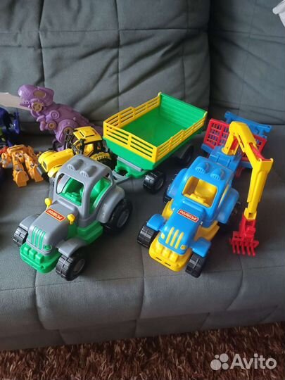 Игрушки пакетом для мальчика