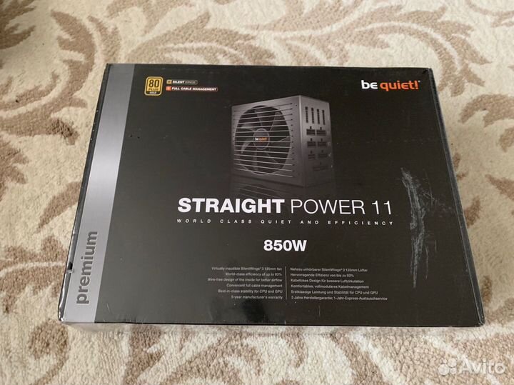 Блок питания 850w gold