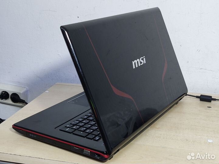 Ноутбук MSI i5/12Гб/GT750M 2гб/17,3