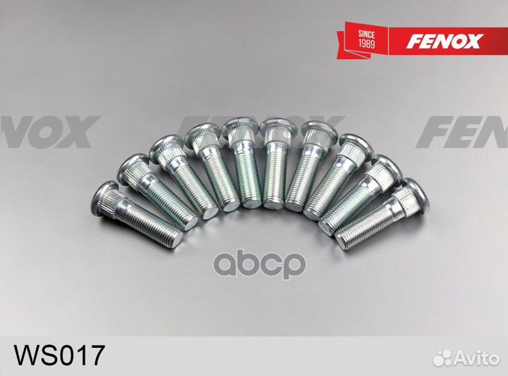 Шпилька колёсная nissan patrol 97-10 зад. WS017