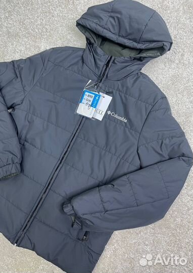 Весна с курткой Columbia двухсторонней