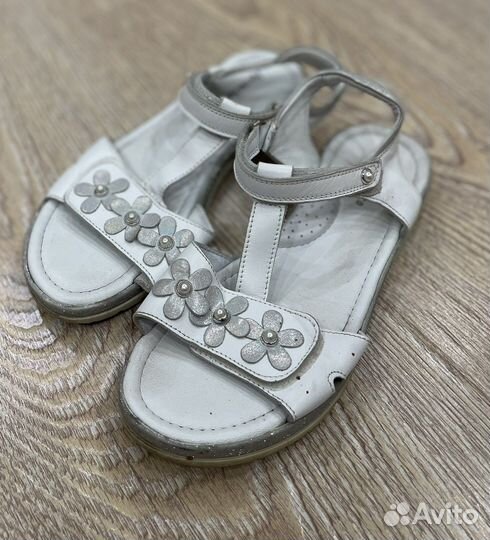 Сандалии для девочки 35 натуральна кожа