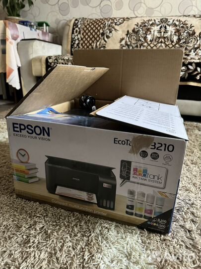 Мфу струйный Epson l3210
