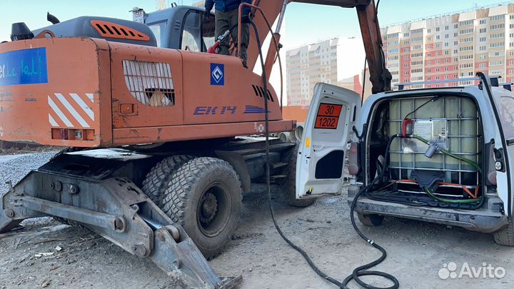 Дизельное топливо с пистолета