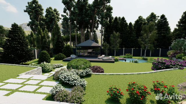 Ландшафтный дизайнер, 3D визуализация в Москве | Услуги | Авито