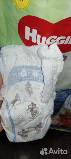 Подгузники-трусики 15 кг+ Huggies и Mioki