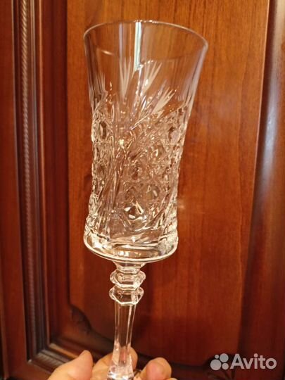 Фужеры хрустальные времен СССР