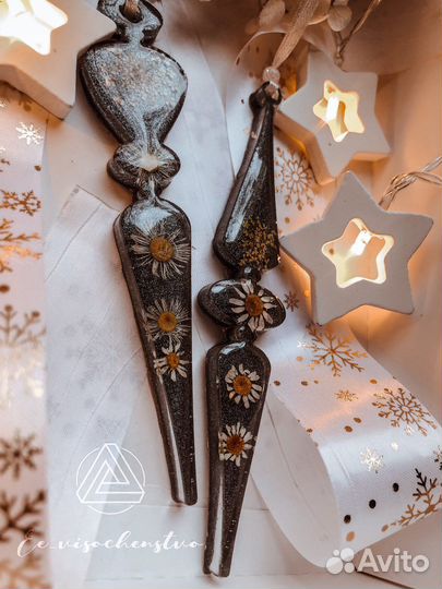 Елочные игрушки ручная работа