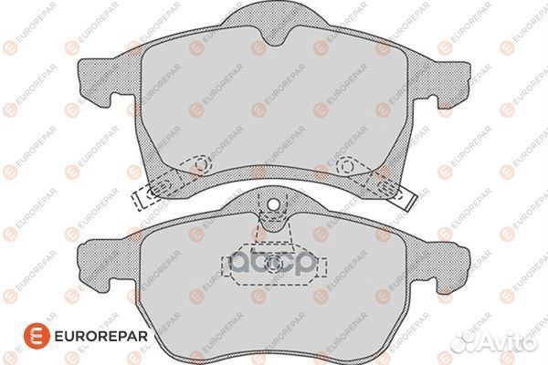 Колодки тормозные opel astra G 1.8-2.2 16v/zafi