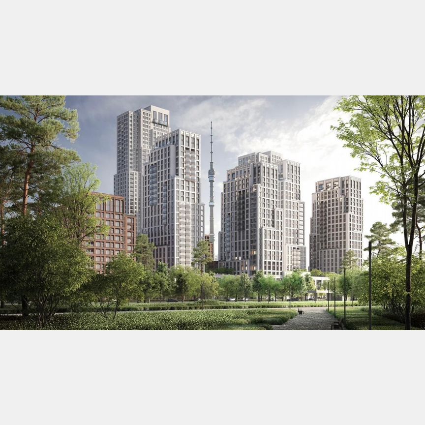 1-к. квартира, 53,3 м², 9/29 эт.