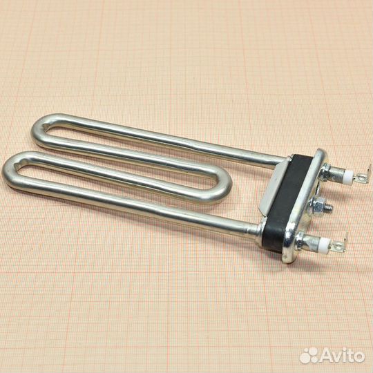 Тэн 1600W, прямой, 175 мм, с отверстием под датчик