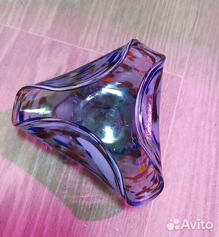 Пепельница ссср, цветное стекло