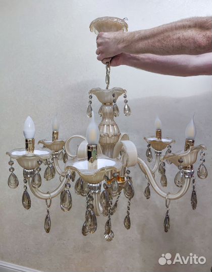 Люстра хрустальная
