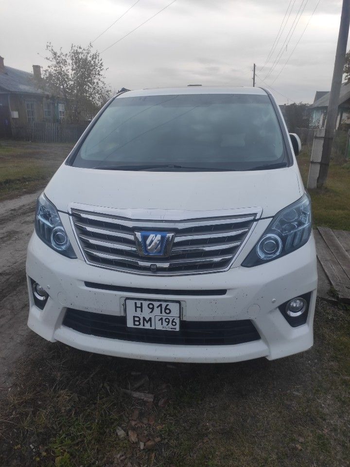Toyota Alphard: фото владельца