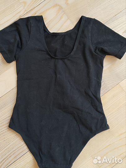 Купальник черный 134+для хореографии