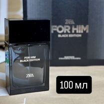 Zara FOR HIM black Edition 100 мл, оригинал