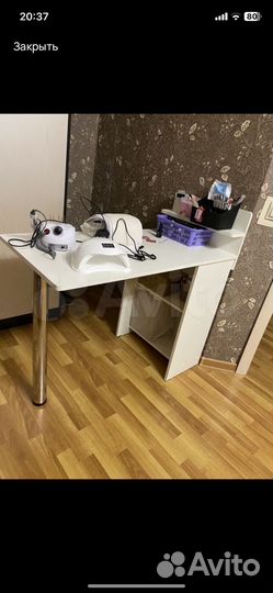 Маникюрный стол складной