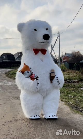 Белый мишка поздравление