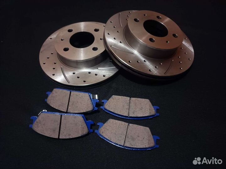Тормозные диски hyundai getz sport + керамика