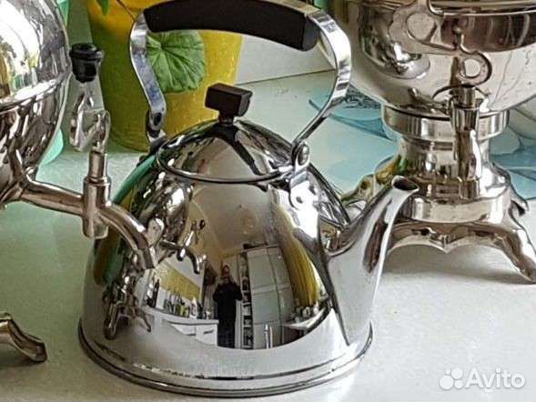 Чайник Мельхиор Винтаж СССР