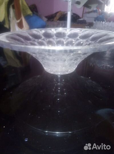 Хрустальная ваза чехия