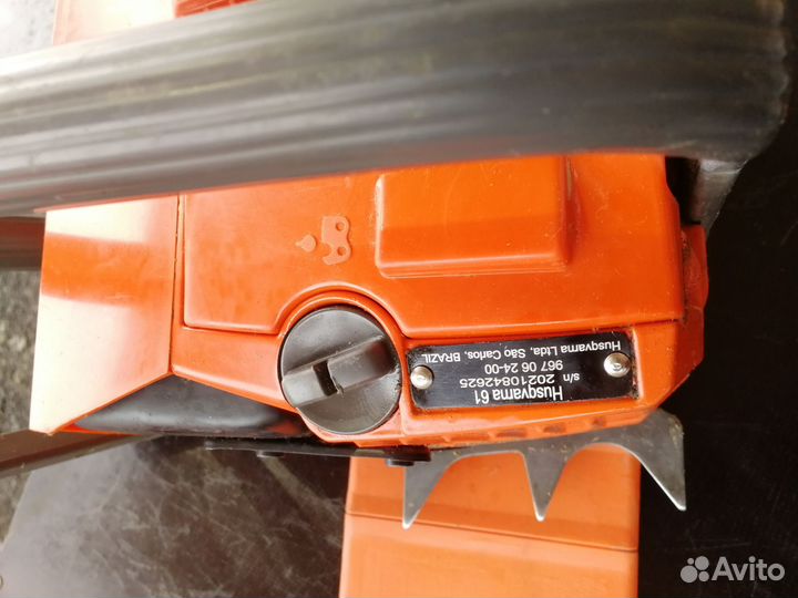 Бензопила хускварна 61