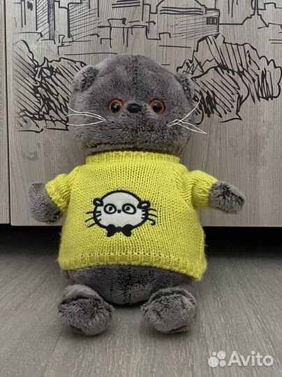 Мягкая игрушка кот