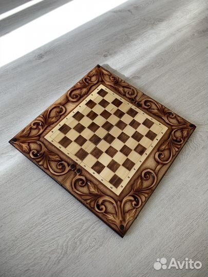 Нарды и шахматы ручной работы