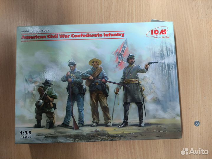 Сборные модели солдат в 1/35 масштабе