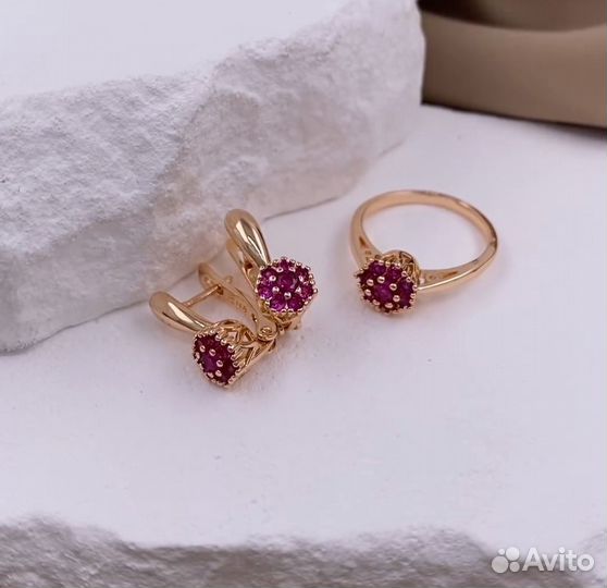 Серьги и кольца