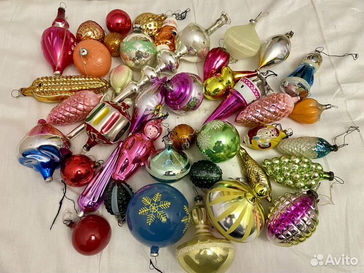 Новогодние игрушки СССР