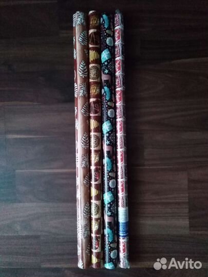 Бумага для упаковки подарков 3 м * 0.68 м