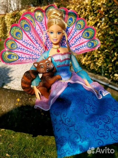 Барби принесса острова питомец панда Розелы