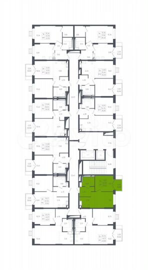 2-к. квартира, 33,3 м², 15/17 эт.
