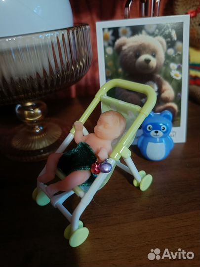 Пупс Zuru с коляской