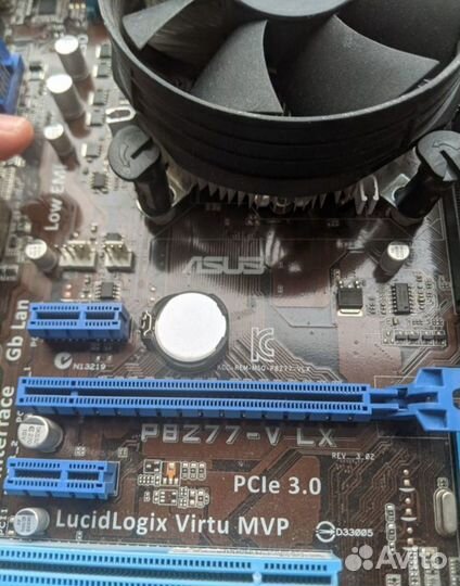 Asus P8Z77-V LX + i5-3470 + 8gb