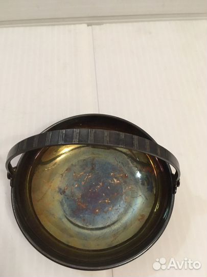 Конфетница мельхиор СССР