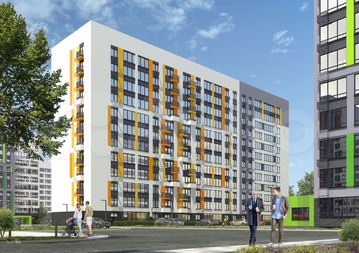 2-к. квартира, 41,9 м², 12/12 эт.